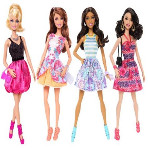 Barbie Fashionistas Doll 4 Pack