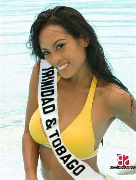 Anya Ayoung Chee Miss Universe Trinidad And Tobago 2008