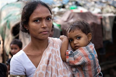 Brett Cole Photography A Mother And Her Son In A Slum Area In Taratala Kolkata India Photo