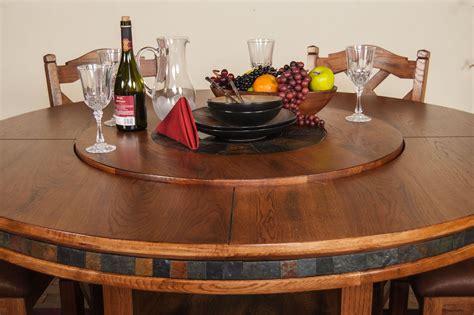 Round Dining Table With Lazy Susan How To Choose The Perfect One