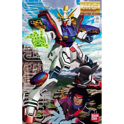 Bandai Mg Mobile Fighter G Gundam Master Grade Shining Gundam Model