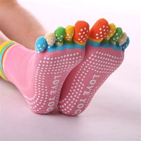 Custom 5 Finger Toe Separators Socks Women China 5 Finger Toe Socks And Toe Separators Socks Price