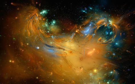 Sci Fi Science Fiction Nebula Stars Galaxy Color Space