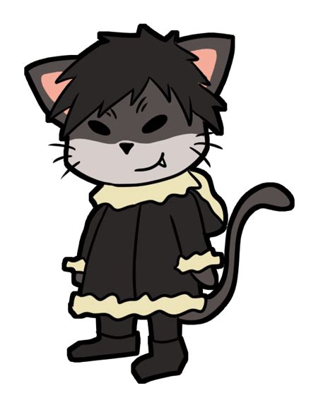 In Case Of Art — Izaya As A Cat In The Style Of Aggretsuko