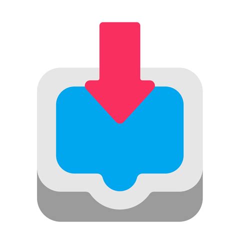 Inbox Tray Flat Icon Fluentui Emoji Flat Iconpack Microsoft