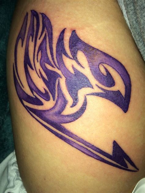 This Is My New Tattoo I Love Fairy Tail It Truly Has Inspired Me And