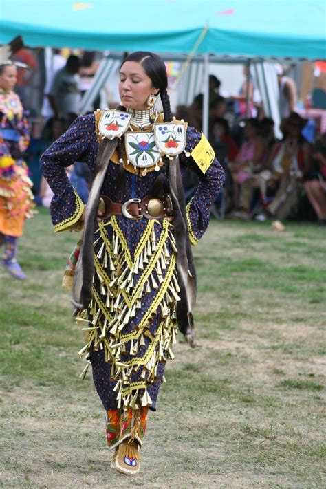 Shkebe Landry Old Style Jingle Dress Dancer Saginaw Chippewa Powwow 2007 Native American