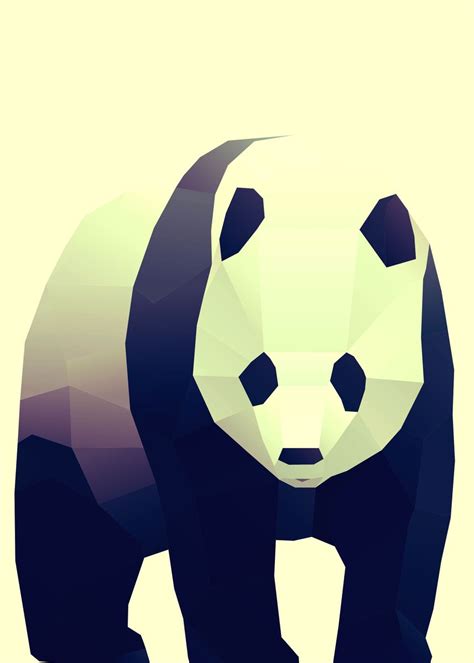 Panda Poly Poster By Dmc 696 Displate