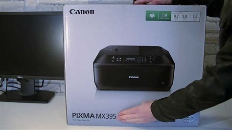 Printing with this machine produces a. Canon PIXMA MX395 All-In-One Printer Unboxing - YouTube