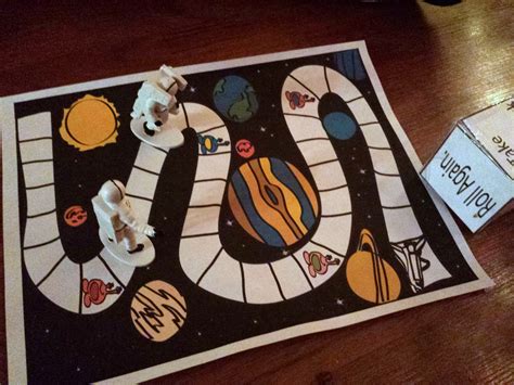 Space Race Free Printable Board Game Printable Board Games Space