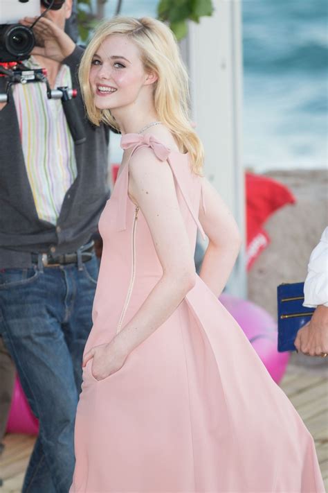 elle fanning in pink out in cannes 05 19 2017 celebmafia