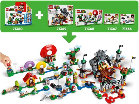Lego Super Mario Toads Treasure Hunt Expanding Set Lego71368 Astra