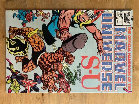 Official Handbook Of The Marvel Universe 1983 Vol1 11 Ursa Major