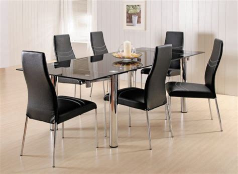 Chintaly colleen glass dining table. 20 Amazing Glass Top Dining Table Designs