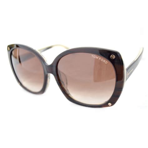 Sunglasses Tom Ford Ft 0362 Gabriella 50f Dark Brownother Gradient