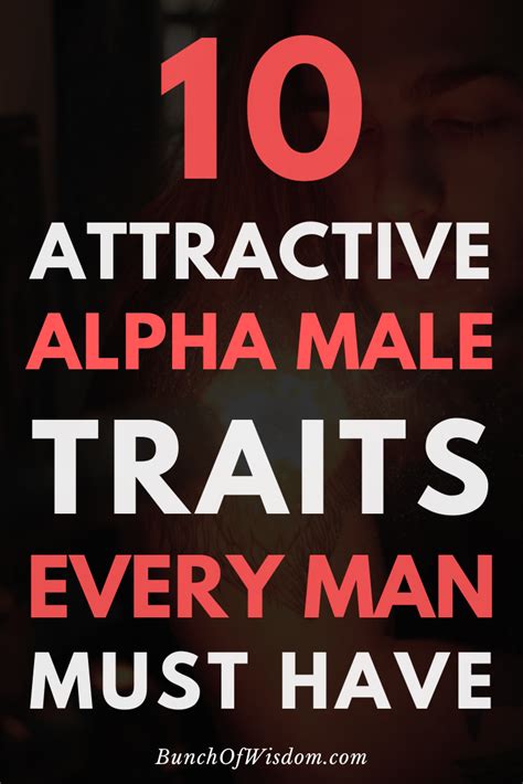 10 Attractive Alpha Male Traits Every High Value Man Has Alpha Male