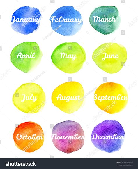 Months Of Year Calendar