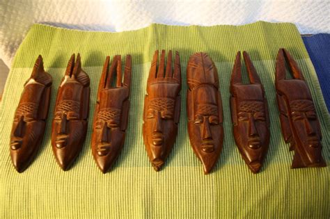 Starr Review Wood Sculptures At A Senegalese Market Art Value And