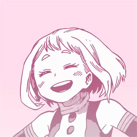 Hyuna icon aesthetic cute brown hair aesthetic pink brown white. Pastel Ochako Uraraka icons! Free to use, credit... in ...