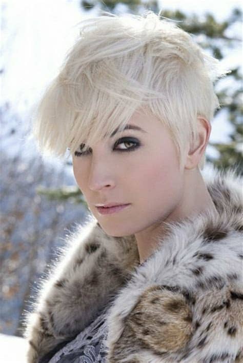 114 magnifiques photos de coiffure courte!