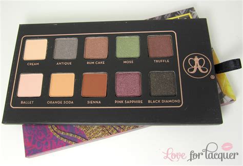 Anastasia Lavish Palette Swatches And Review Love For Lacquer