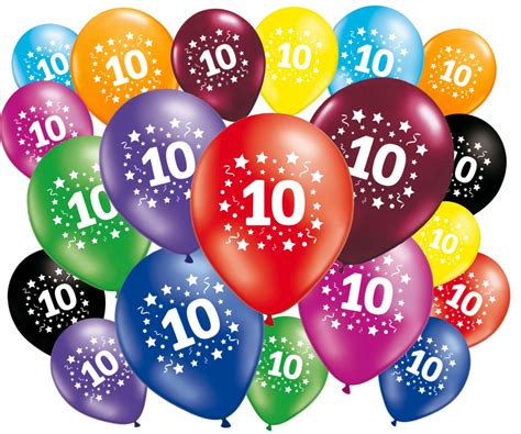 Modèles et exemples de textes gratuits pour l'anniversaire des 10 ans. image anniversaire 10 ans