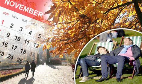 Two Week Heatwave Britain To Bask In 22c For Hottest Start To November Ever Uk News