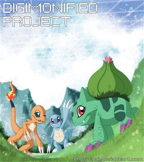 Digimonified The Starters By Shoyu Rai On Deviantart
