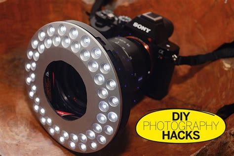 Diy Photography Hacks How To Make An Led Ring Light For Less Than £20