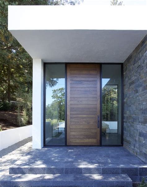 Exterior Modern House Entryway - Modern Furniture Images