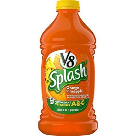 V8 Splash Orange Pineapple 64 Oz