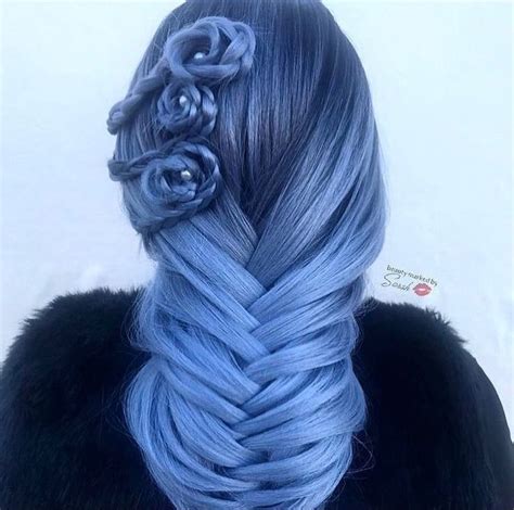 Hair Braids In Actual Rose Shapes Are Trending And There Are So Many