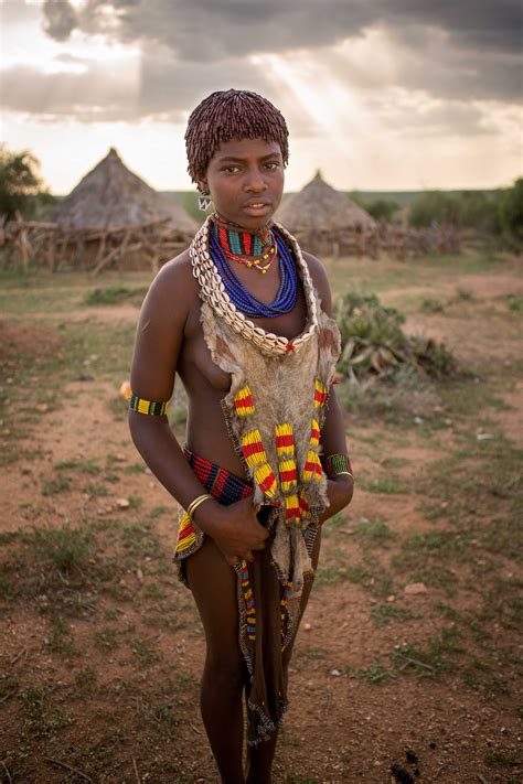 Hamer Woman African Tribal Girls Tribal Women Tribal People African