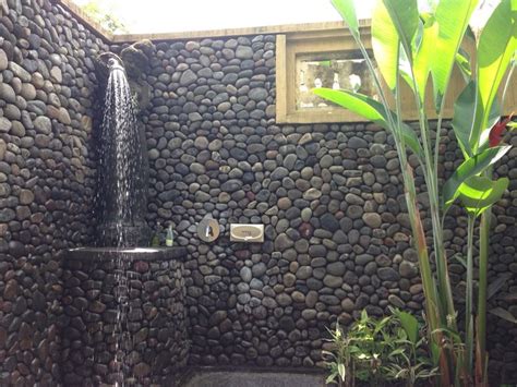 Outdoor Shower At Our Hotel Bali Tours Bali Indonesia Outdoor Shower