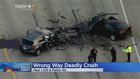 Wrong Way Driver Killed In Crash On I 225 Police Suspect Alcohol Was A