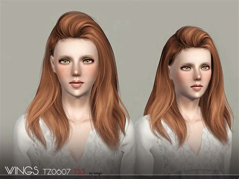 The Sims Resource Wings Hair Ts3 Tz0607 F