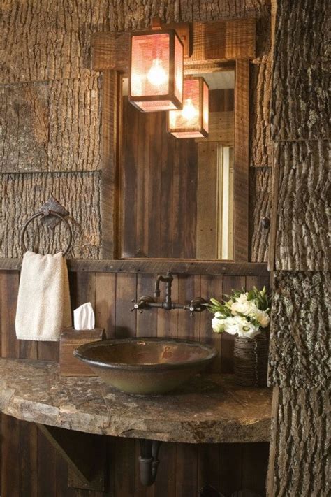 50 beautiful rustic style bathroom lighting fixture ideas to accent your new spa in a cabin