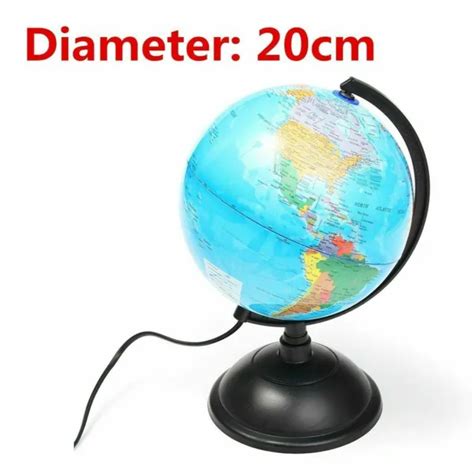 World Earth Globe Atlas Map Geography Education T W Rotating Stand