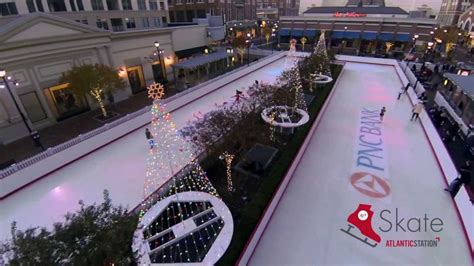 Skate Atlantic Station New Midtown Atlanta Ice Skating Youtube