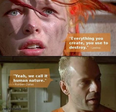 The quote belongs to another author. 62 best images about The Fifth Element - Luc Besson on Pinterest | Classic movie posters, Young ...
