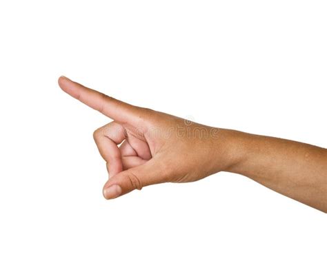 Female Hand With Outstretched Index Finger Stock Image Image Of Body