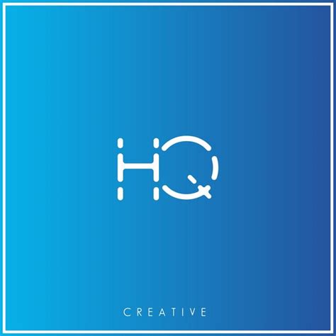 Premium Vector Hq Creative Latter Logo Design Premium Vector Creative