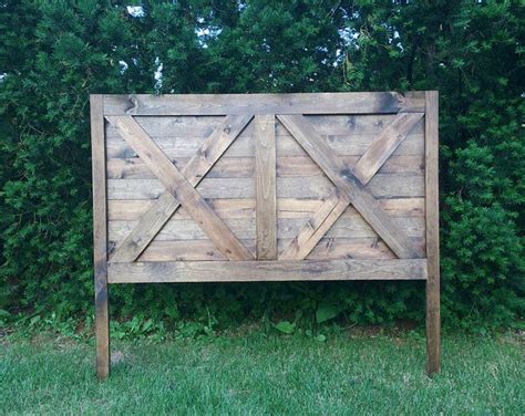 I used wood conditioner, as recommended. Rustic Headboard, Rustic Lights, Headboard, King Size ...
