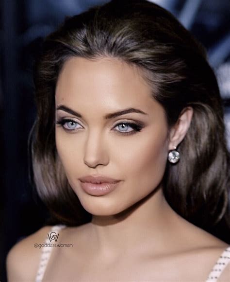 Maybe you would like to learn more about one of these? Angelina Jolie | Angelina jolie makeup, Angelina jolie ...