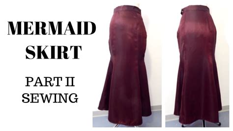 How To Sew Mermaid Skirt6 Panel Skirt