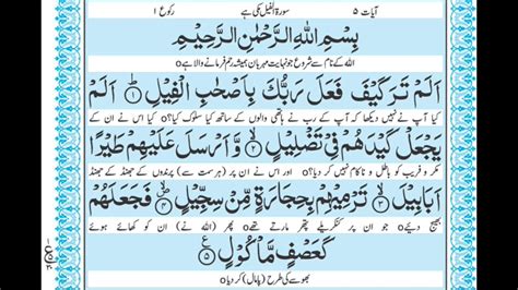 Benefits And Rewards Of Reciting Surah Feel Ahle Sunnatul Jamaat