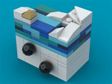Lego Moc Bitesized Puzzle Box 5 By Gsabey08 Rebrickable Build With Lego