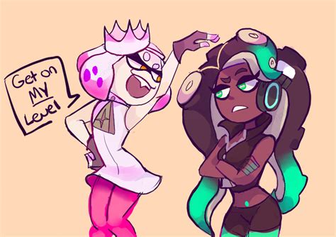 Pin By Dragon On Splatoon Splatoon Splatoon Comics Pearl And Marina