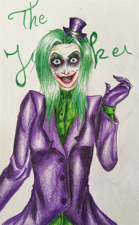Lady Joker Joker Genderbend By Melaniemelanos On Deviantart
