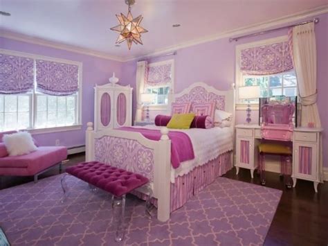 10 Lovely Violet Girls Bedroom Interior Design Ideas Interior Idea